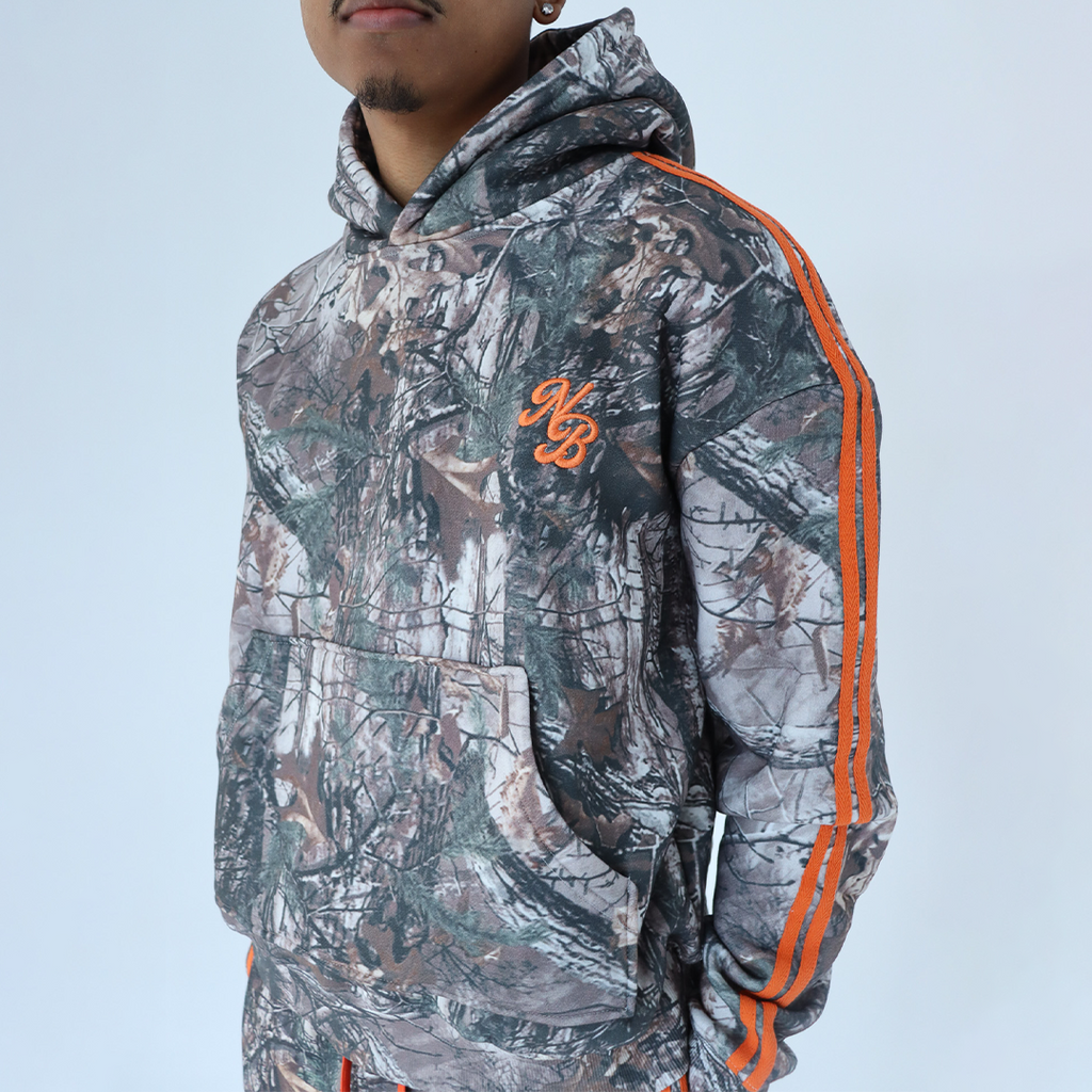 Relaxed Camo Hoodie